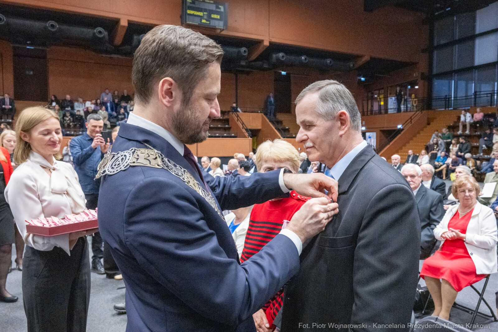 Miszalski, medale, seniorzy, Długoletnie Pożycie Małżeńskie, zdjęcia  Autor: Piotr Wojnarowski