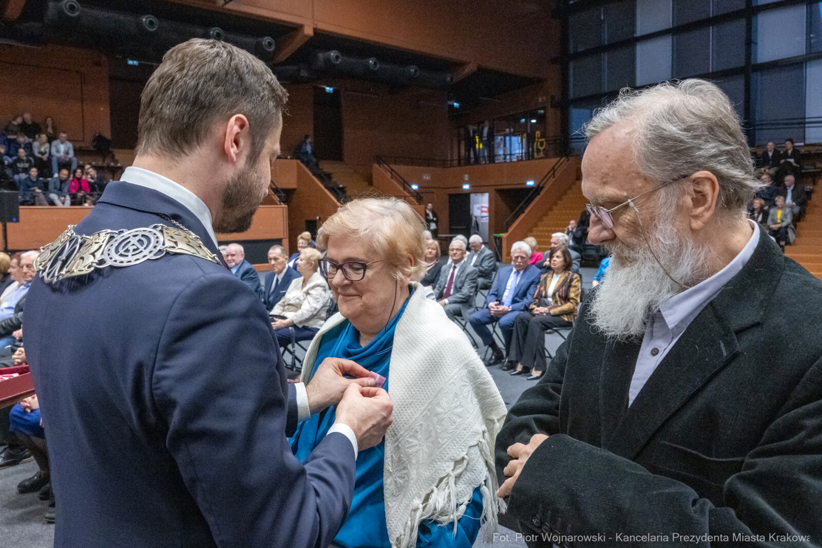 Miszalski, medale, seniorzy, Długoletnie Pożycie Małżeńskie, zdjęcia  Autor: Piotr Wojnarowski