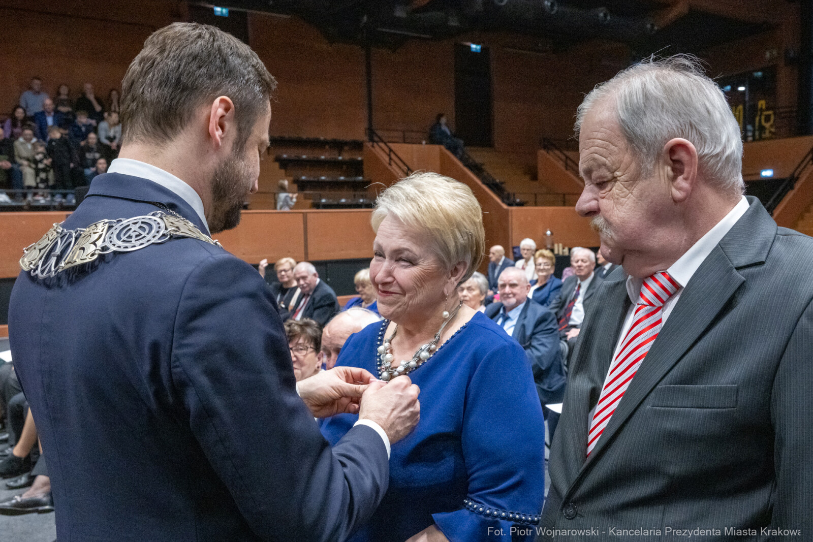 Miszalski, medale, seniorzy, Długoletnie Pożycie Małżeńskie, zdjęcia  Autor: Piotr Wojnarowski