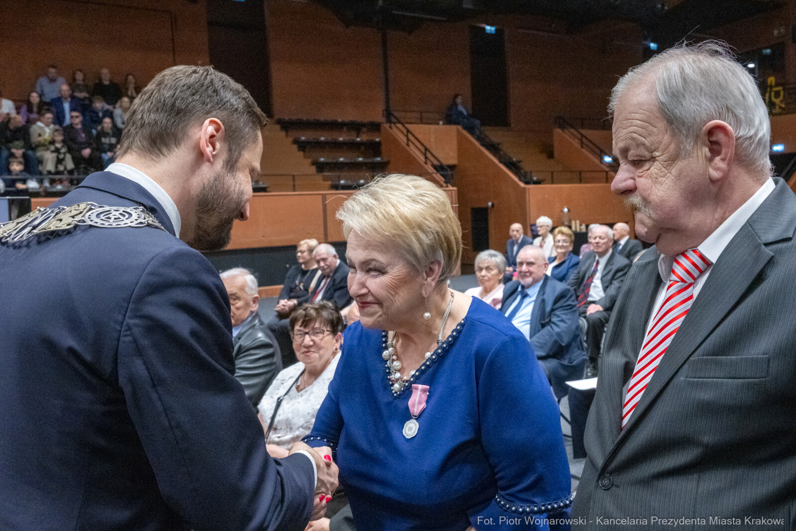 Miszalski, medale, seniorzy, Długoletnie Pożycie Małżeńskie, zdjęcia  Autor: Piotr Wojnarowski