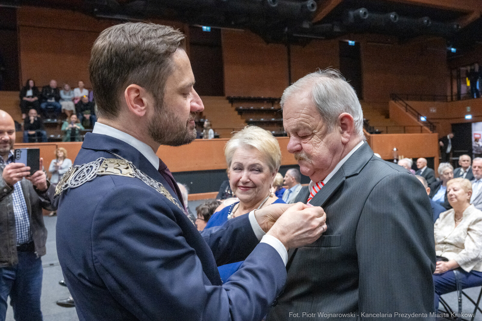 Miszalski, medale, seniorzy, Długoletnie Pożycie Małżeńskie, zdjęcia  Autor: Piotr Wojnarowski