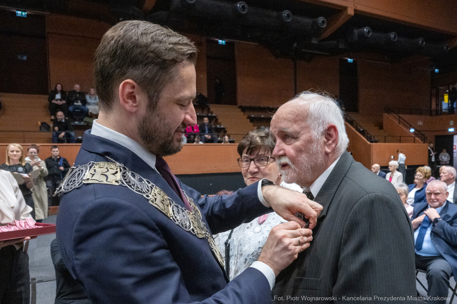 Miszalski, medale, seniorzy, Długoletnie Pożycie Małżeńskie, zdjęcia  Autor: Piotr Wojnarowski