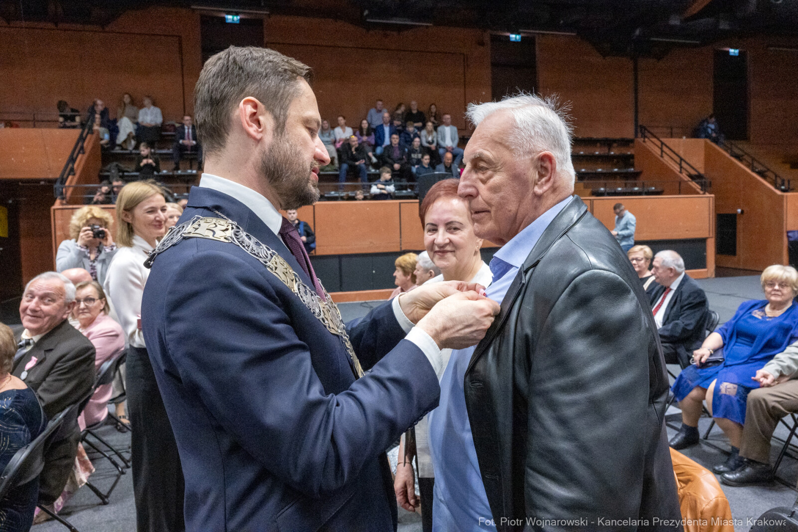 Miszalski, medale, seniorzy, Długoletnie Pożycie Małżeńskie, zdjęcia  Autor: Piotr Wojnarowski