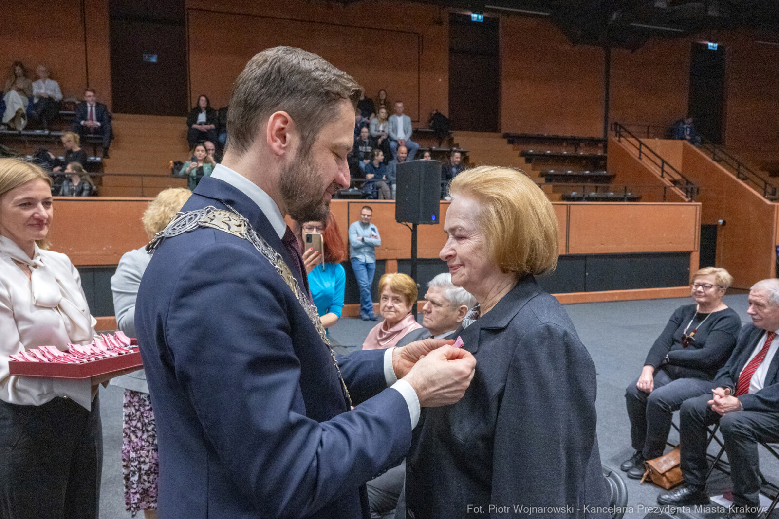 Miszalski, medale, seniorzy, Długoletnie Pożycie Małżeńskie, zdjęcia  Autor: Piotr Wojnarowski