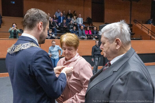 Miszalski, medale, seniorzy, Długoletnie Pożycie Małżeńskie, zdjęcia