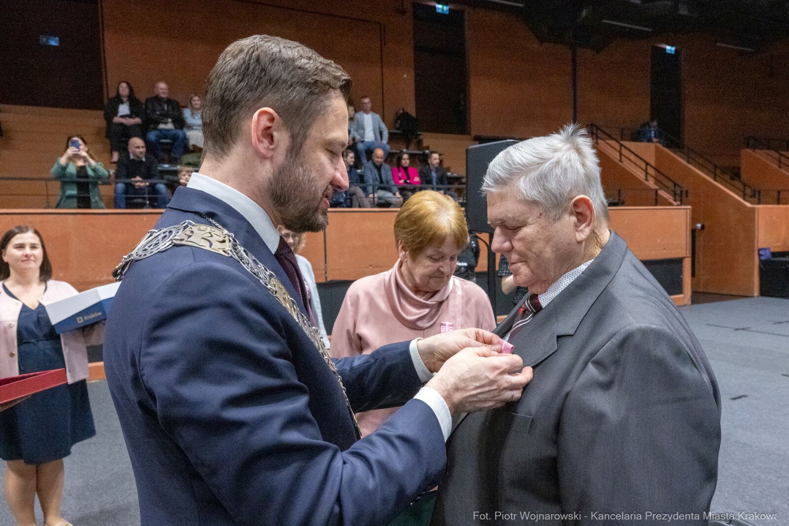 Miszalski, medale, seniorzy, Długoletnie Pożycie Małżeńskie, zdjęcia  Autor: Piotr Wojnarowski