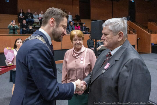 Miszalski, medale, seniorzy, Długoletnie Pożycie Małżeńskie, zdjęcia