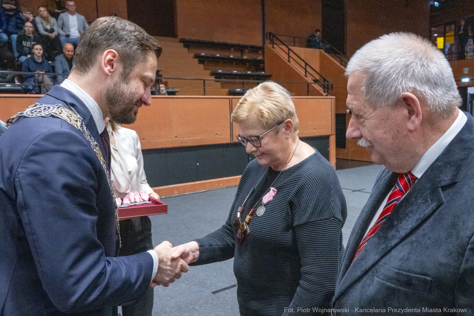 Miszalski, medale, seniorzy, Długoletnie Pożycie Małżeńskie, zdjęcia  Autor: Piotr Wojnarowski