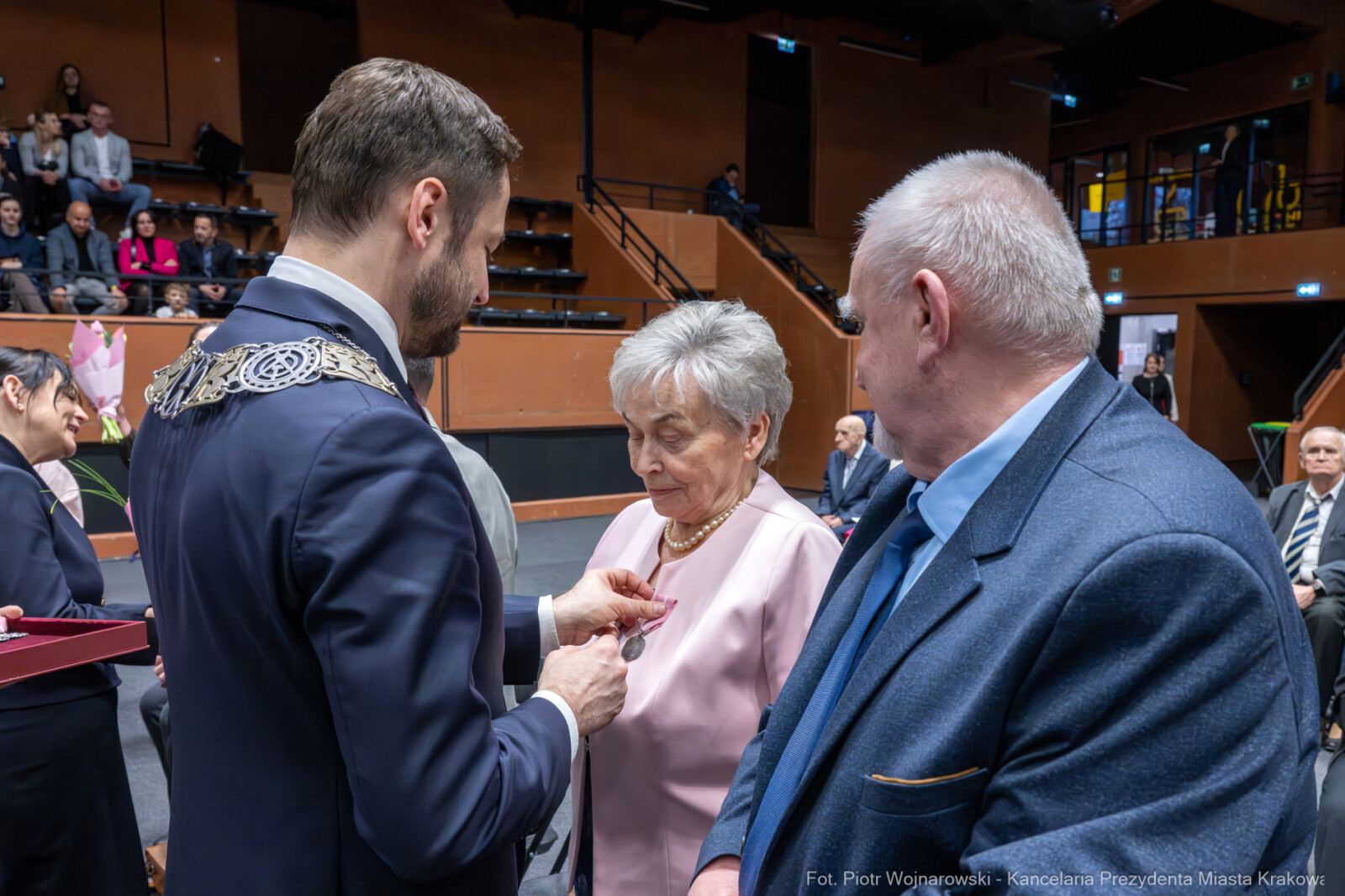 Miszalski, medale, seniorzy, Długoletnie Pożycie Małżeńskie, zdjęcia  Autor: Piotr Wojnarowski