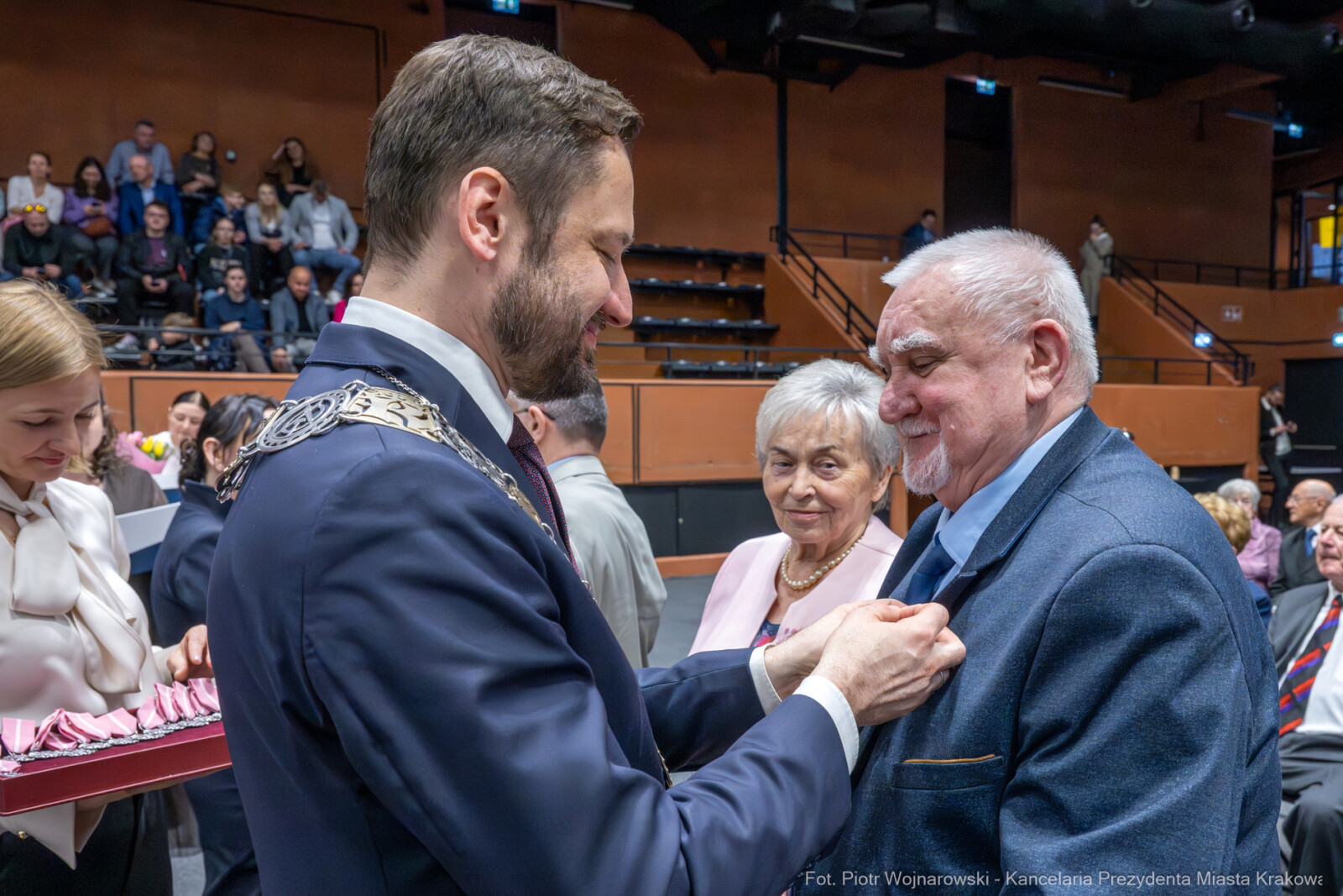 Miszalski, medale, seniorzy, Długoletnie Pożycie Małżeńskie, zdjęcia  Autor: Piotr Wojnarowski