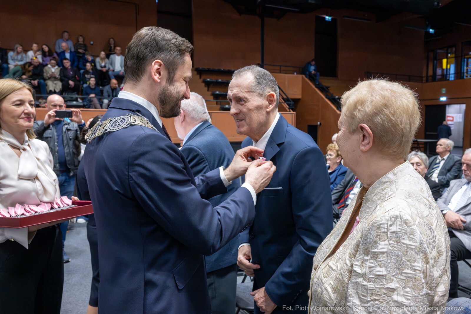 Miszalski, medale, seniorzy, Długoletnie Pożycie Małżeńskie, zdjęcia  Autor: Piotr Wojnarowski