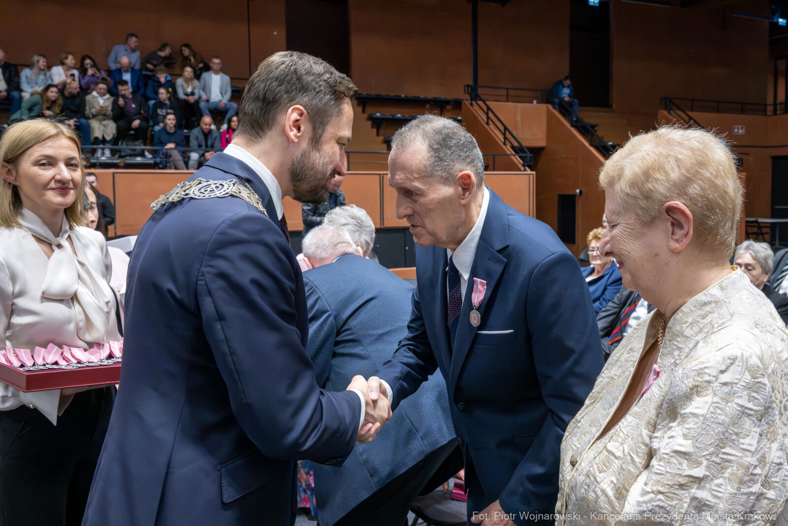 Miszalski, medale, seniorzy, Długoletnie Pożycie Małżeńskie, zdjęcia  Autor: Piotr Wojnarowski