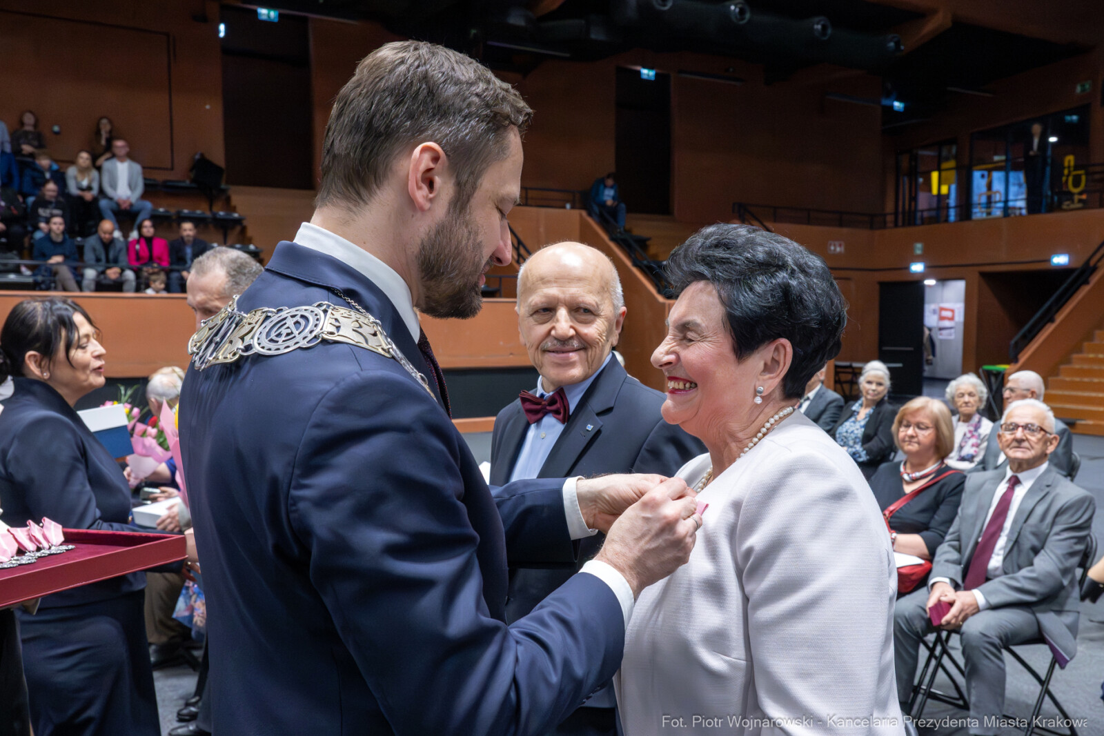 Miszalski, medale, seniorzy, Długoletnie Pożycie Małżeńskie, zdjęcia  Autor: Piotr Wojnarowski