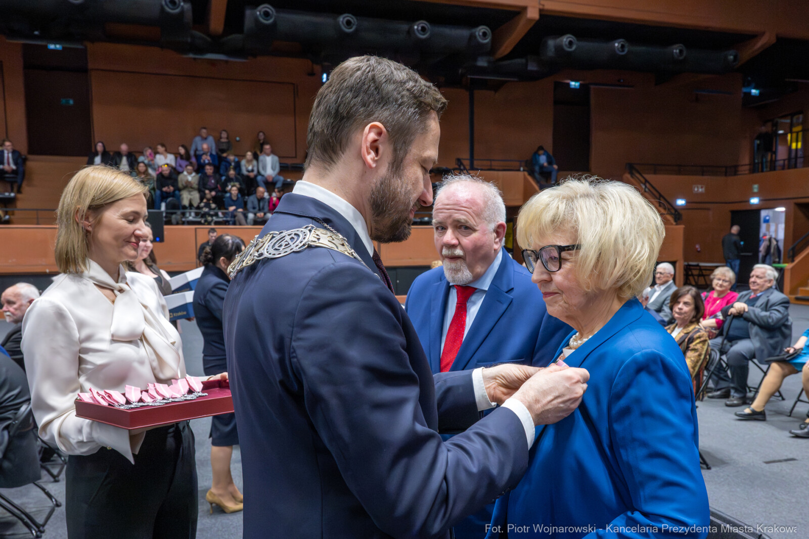 Miszalski, medale, seniorzy, Długoletnie Pożycie Małżeńskie, zdjęcia  Autor: Piotr Wojnarowski