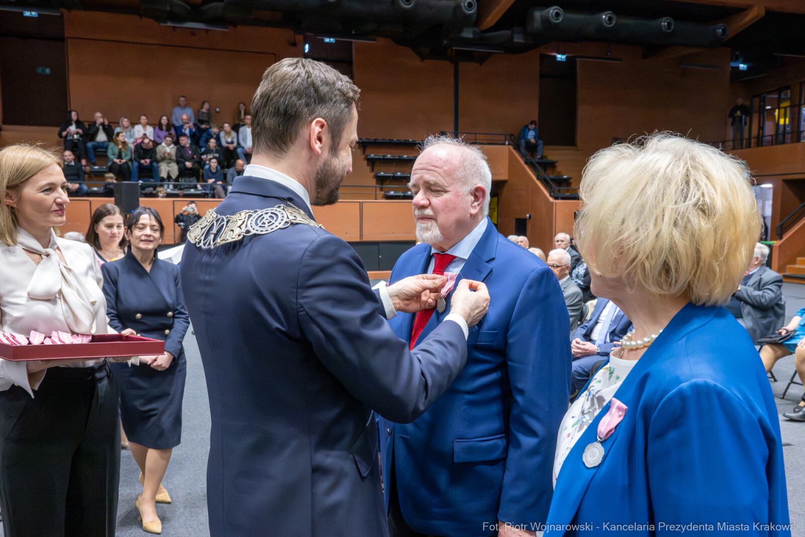 Miszalski, medale, seniorzy, Długoletnie Pożycie Małżeńskie, zdjęcia  Autor: Piotr Wojnarowski