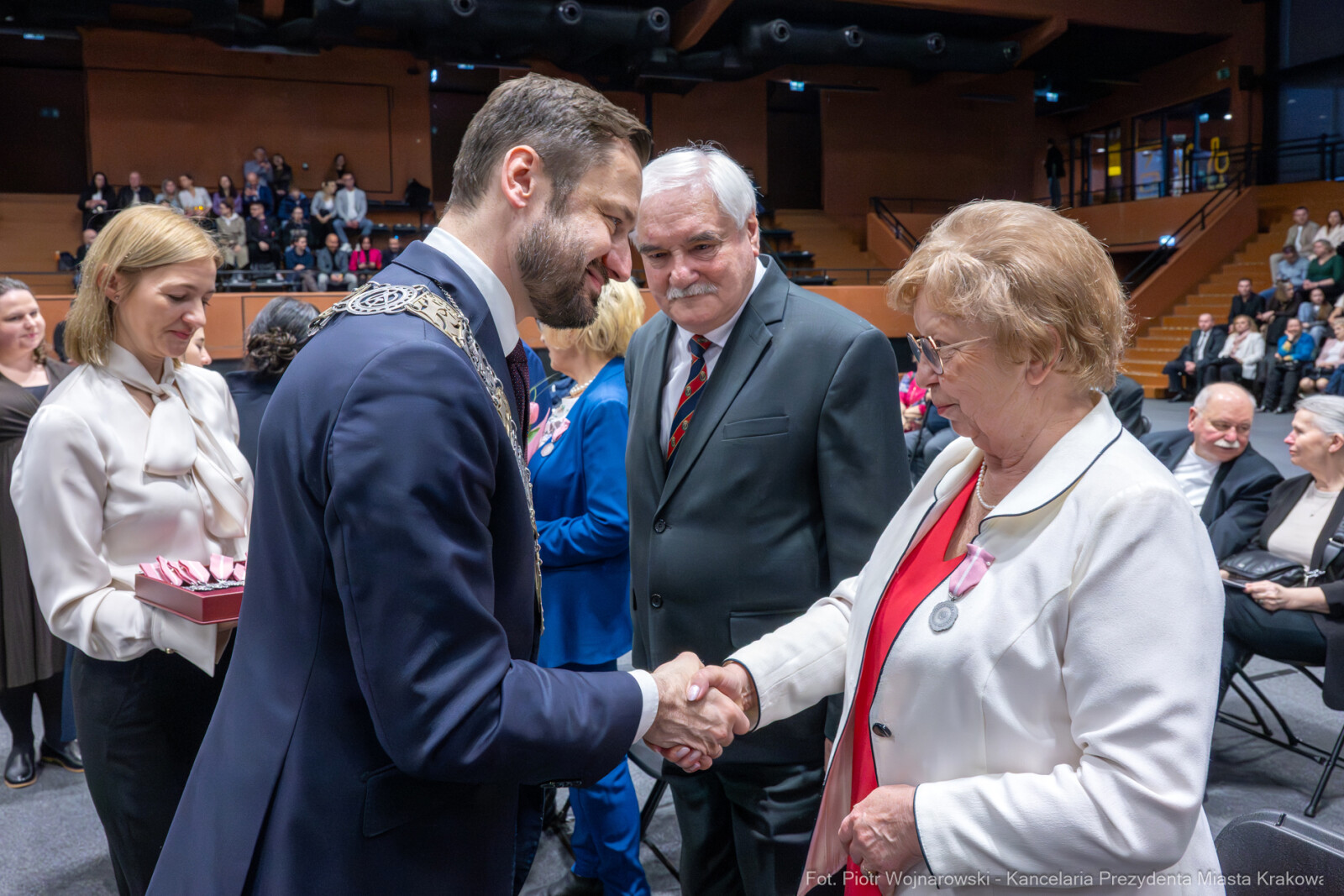 Miszalski, medale, seniorzy, Długoletnie Pożycie Małżeńskie, zdjęcia  Autor: Piotr Wojnarowski