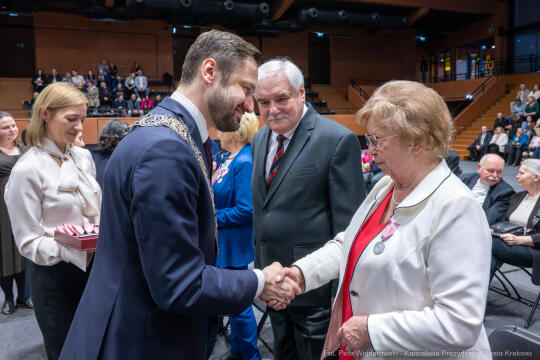 Miszalski, medale, seniorzy, Długoletnie Pożycie Małżeńskie, zdjęcia