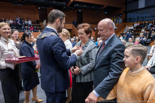 Miszalski, medale, seniorzy, Długoletnie Pożycie Małżeńskie, zdjęcia