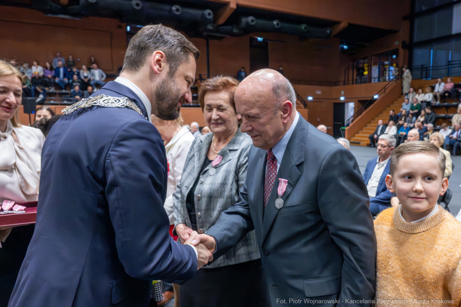 Miszalski, medale, seniorzy, Długoletnie Pożycie Małżeńskie, zdjęcia  Autor: Piotr Wojnarowski