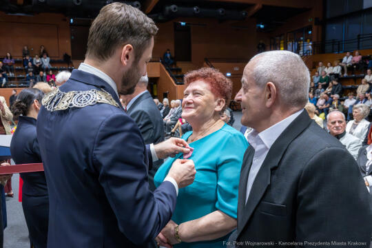 Miszalski, medale, seniorzy, Długoletnie Pożycie Małżeńskie, zdjęcia