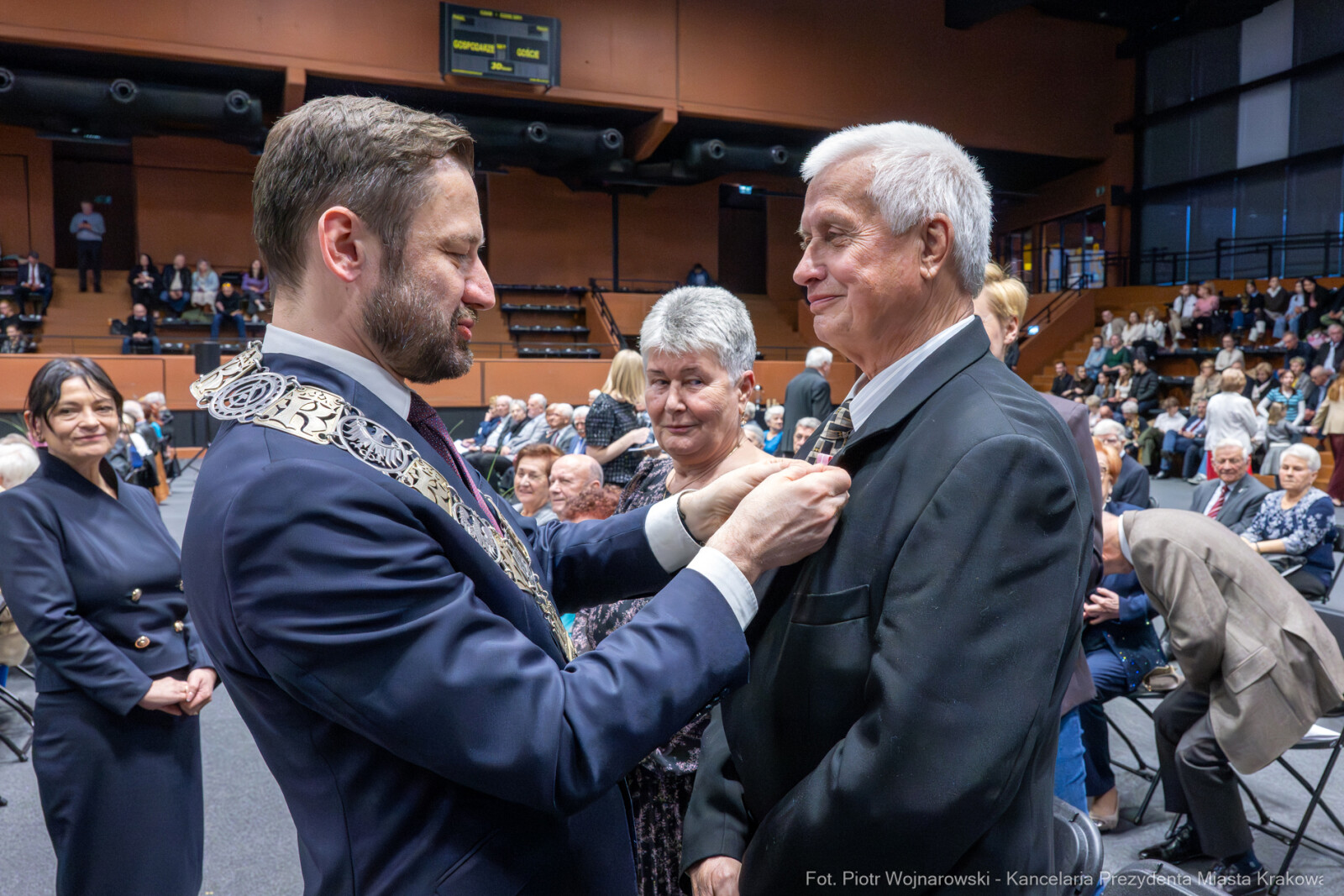 Miszalski, medale, seniorzy, Długoletnie Pożycie Małżeńskie, zdjęcia  Autor: Piotr Wojnarowski