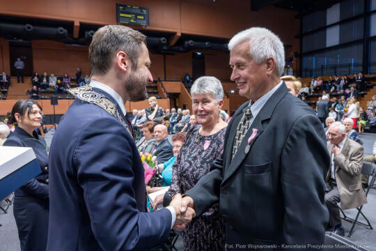 Miszalski, medale, seniorzy, Długoletnie Pożycie Małżeńskie, zdjęcia