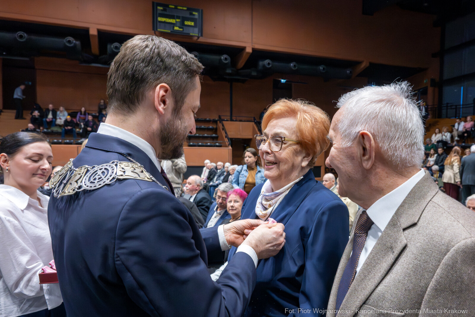 Miszalski, medale, seniorzy, Długoletnie Pożycie Małżeńskie, zdjęcia  Autor: Piotr Wojnarowski