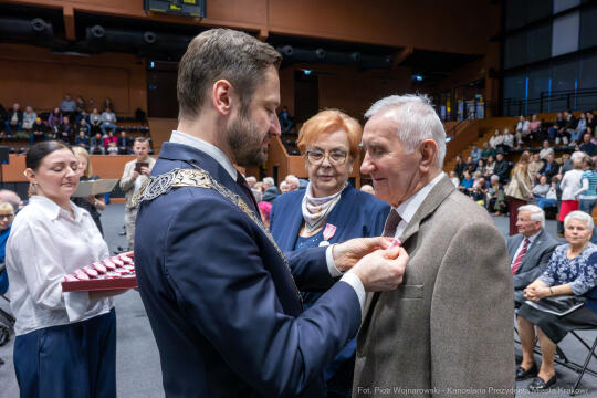 Miszalski, medale, seniorzy, Długoletnie Pożycie Małżeńskie, zdjęcia