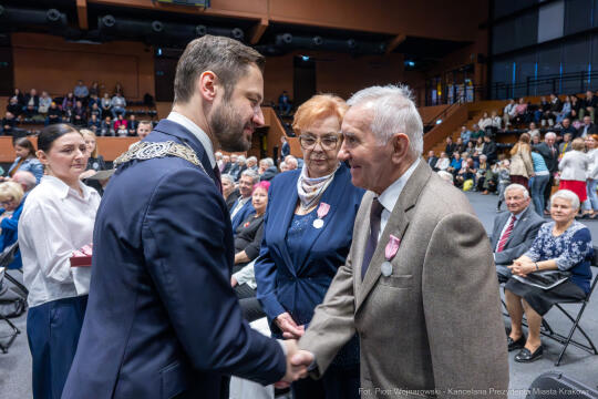 Miszalski, medale, seniorzy, Długoletnie Pożycie Małżeńskie, zdjęcia