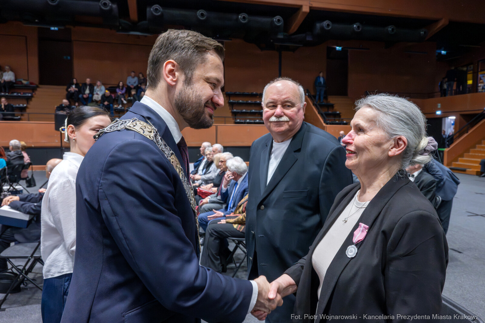 Miszalski, medale, seniorzy, Długoletnie Pożycie Małżeńskie, zdjęcia  Autor: Piotr Wojnarowski