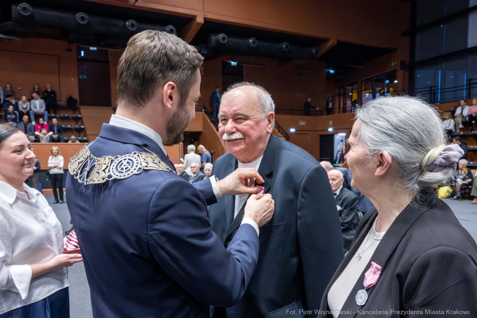 Miszalski, medale, seniorzy, Długoletnie Pożycie Małżeńskie, zdjęcia  Autor: Piotr Wojnarowski