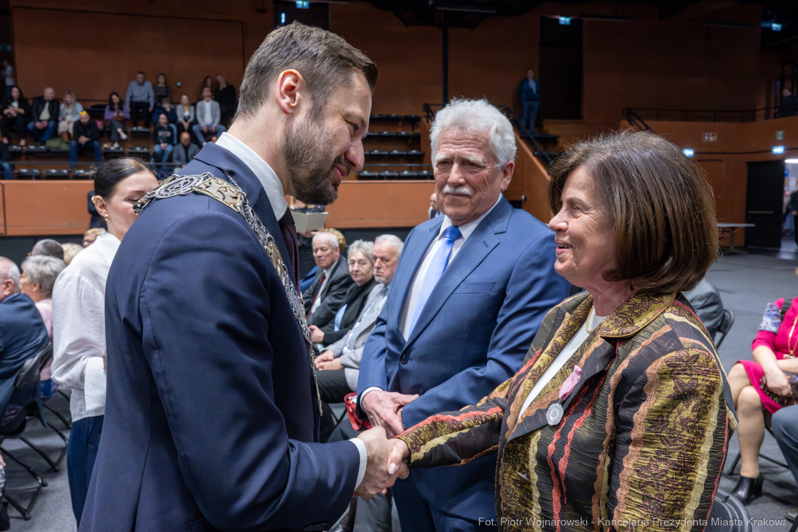 Miszalski, medale, seniorzy, Długoletnie Pożycie Małżeńskie, zdjęcia  Autor: Piotr Wojnarowski