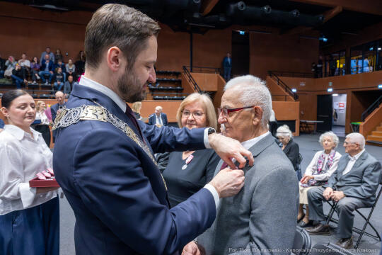 Miszalski, medale, seniorzy, Długoletnie Pożycie Małżeńskie, zdjęcia
