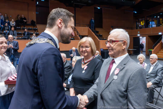 Miszalski, medale, seniorzy, Długoletnie Pożycie Małżeńskie, zdjęcia