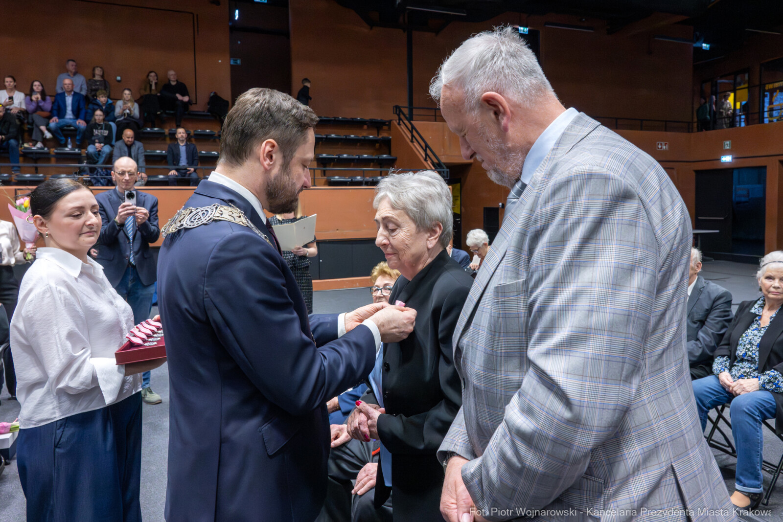 Miszalski, medale, seniorzy, Długoletnie Pożycie Małżeńskie, zdjęcia  Autor: Piotr Wojnarowski