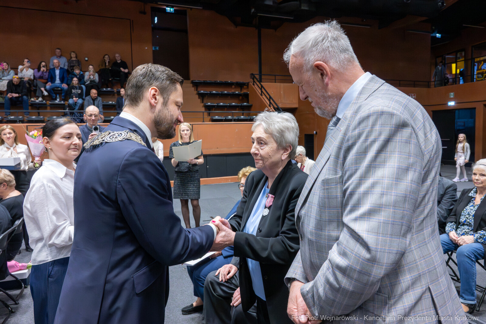 Miszalski, medale, seniorzy, Długoletnie Pożycie Małżeńskie, zdjęcia  Autor: Piotr Wojnarowski