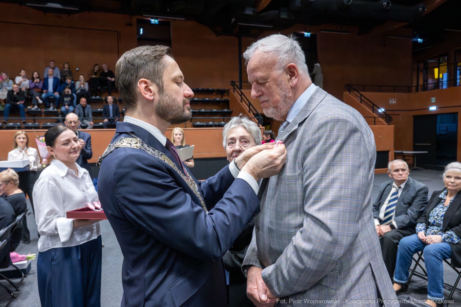 Miszalski, medale, seniorzy, Długoletnie Pożycie Małżeńskie, zdjęcia  Autor: Piotr Wojnarowski