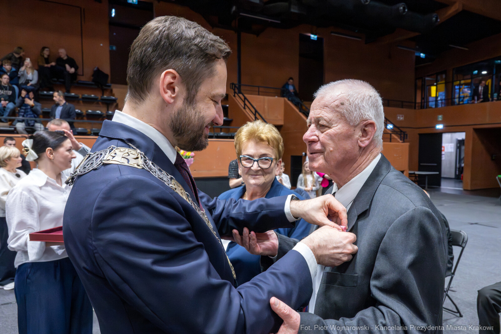 Miszalski, medale, seniorzy, Długoletnie Pożycie Małżeńskie, zdjęcia  Autor: Piotr Wojnarowski