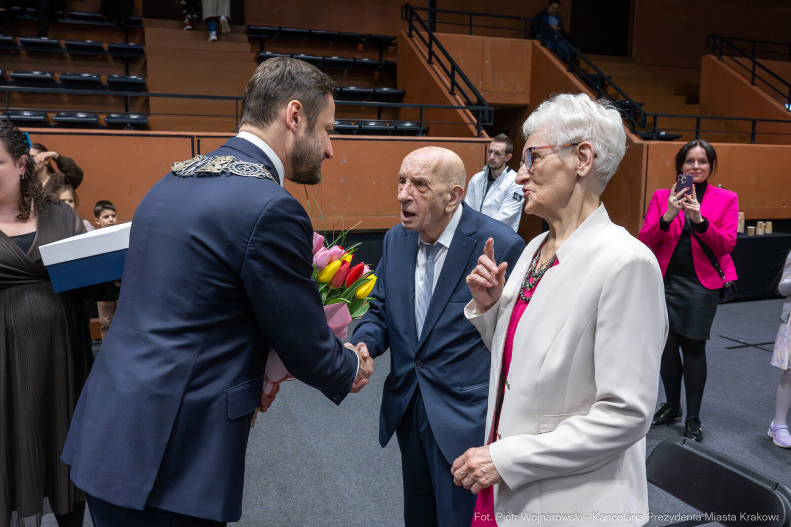 Miszalski, medale, seniorzy, Długoletnie Pożycie Małżeńskie, zdjęcia  Autor: Piotr Wojnarowski