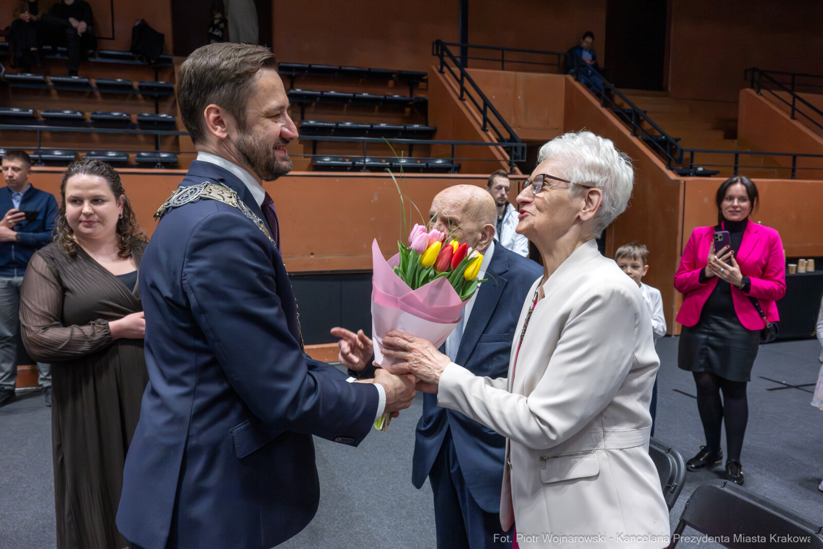 Miszalski, medale, seniorzy, Długoletnie Pożycie Małżeńskie, zdjęcia  Autor: Piotr Wojnarowski