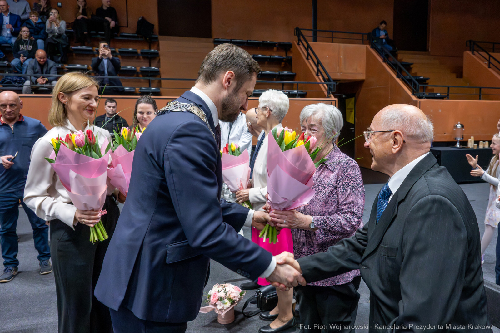 Miszalski, medale, seniorzy, Długoletnie Pożycie Małżeńskie, zdjęcia  Autor: Piotr Wojnarowski
