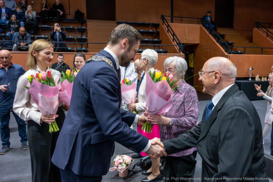 Miszalski, medale, seniorzy, Długoletnie Pożycie Małżeńskie, zdjęcia