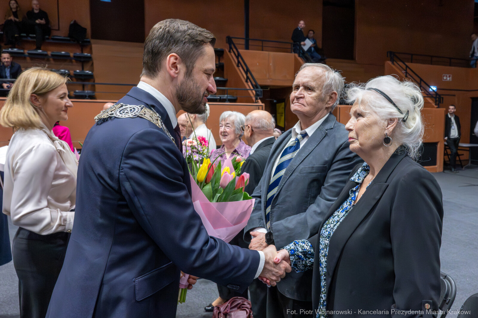 Miszalski, medale, seniorzy, Długoletnie Pożycie Małżeńskie, zdjęcia  Autor: Piotr Wojnarowski