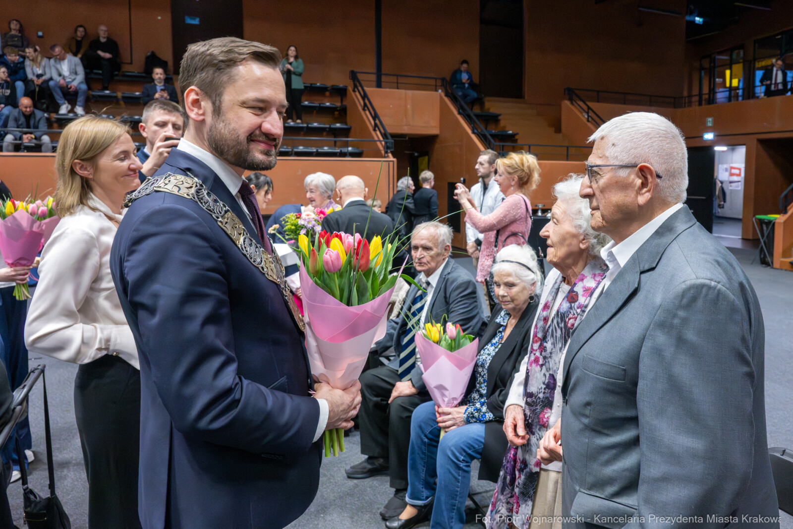 Miszalski, medale, seniorzy, Długoletnie Pożycie Małżeńskie, zdjęcia  Autor: Piotr Wojnarowski
