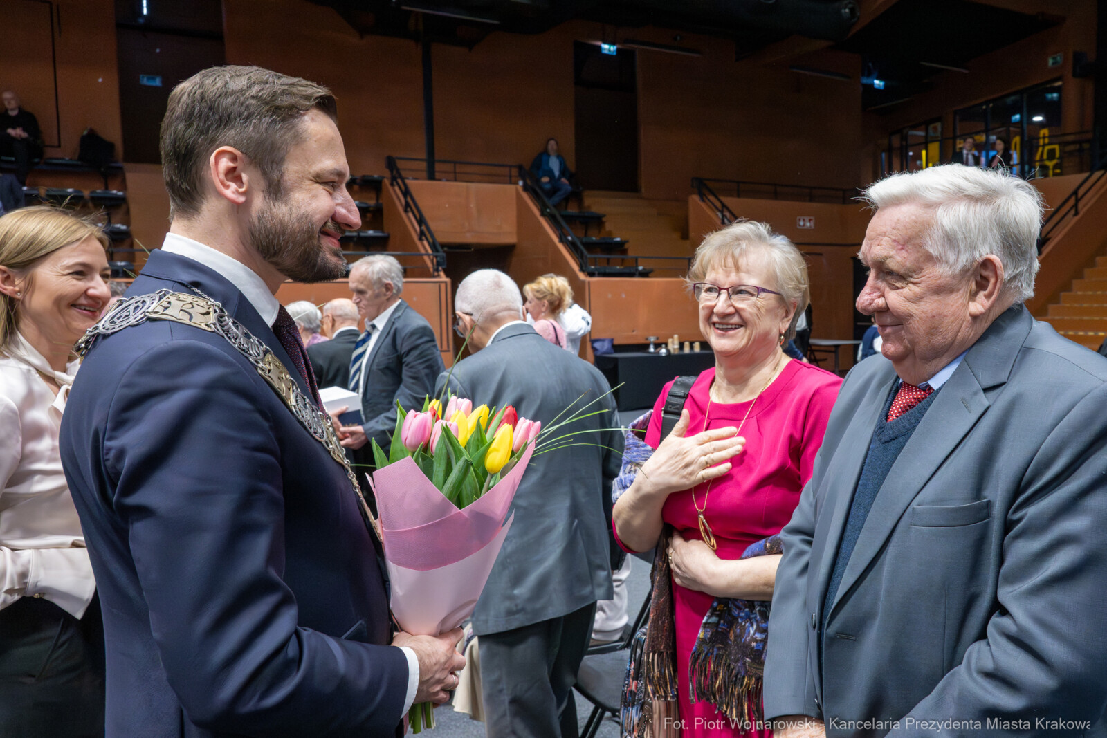 Miszalski, medale, seniorzy, Długoletnie Pożycie Małżeńskie, zdjęcia  Autor: Piotr Wojnarowski