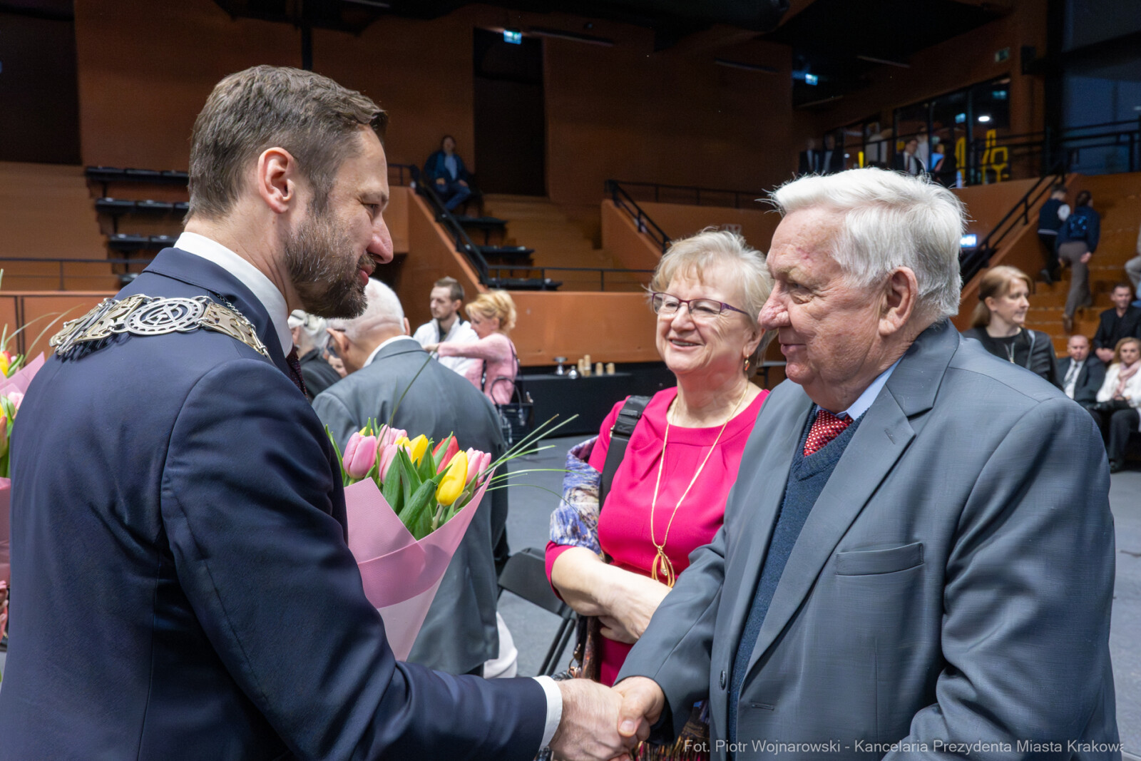 Miszalski, medale, seniorzy, Długoletnie Pożycie Małżeńskie, zdjęcia  Autor: Piotr Wojnarowski