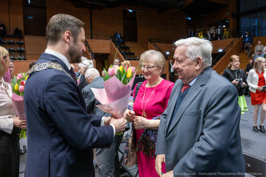 Miszalski, medale, seniorzy, Długoletnie Pożycie Małżeńskie, zdjęcia