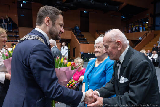 Miszalski, medale, seniorzy, Długoletnie Pożycie Małżeńskie, zdjęcia