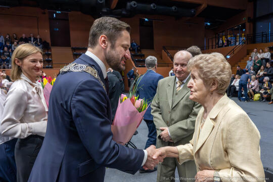Miszalski, medale, seniorzy, Długoletnie Pożycie Małżeńskie, zdjęcia