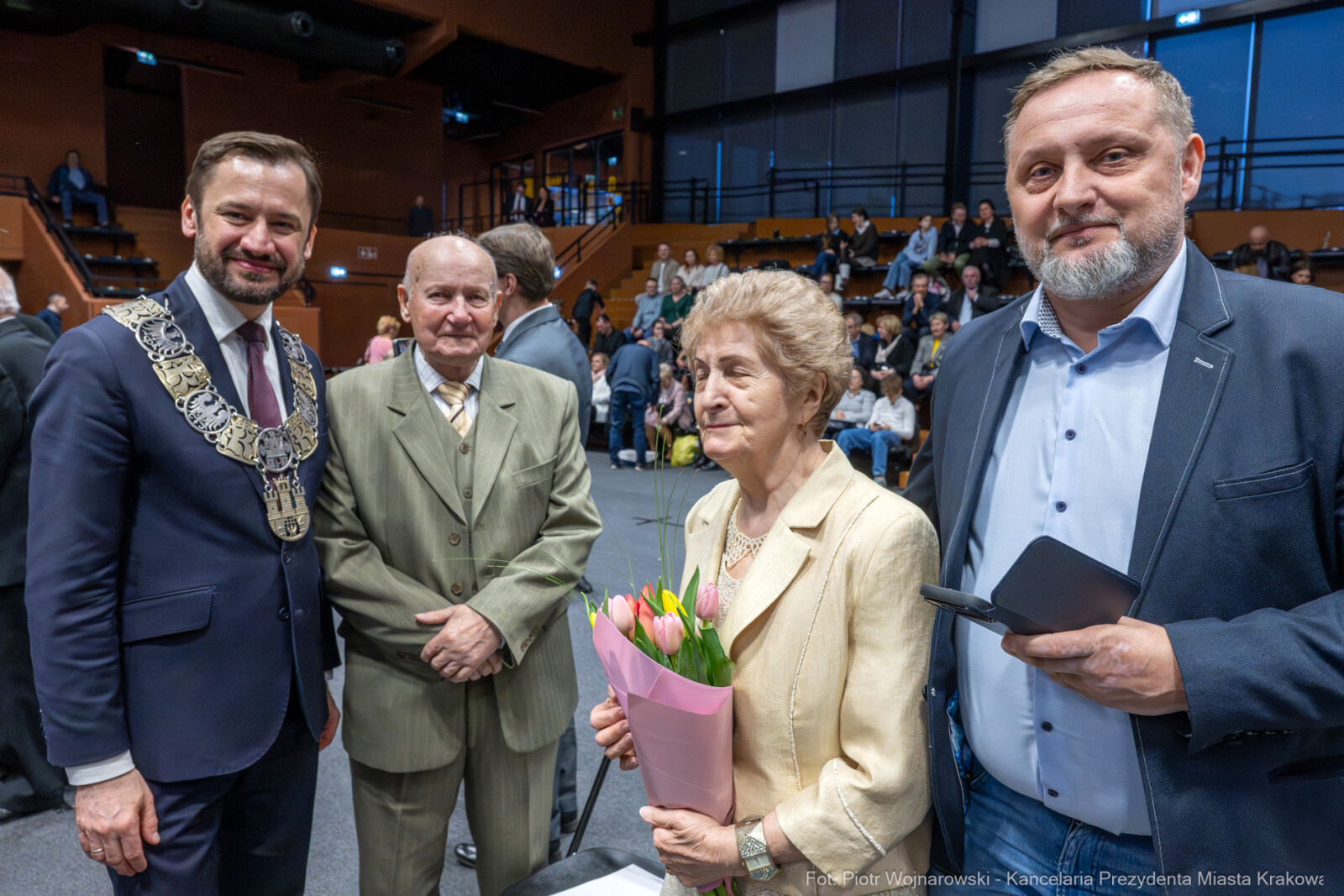 Miszalski, medale, seniorzy, Długoletnie Pożycie Małżeńskie, zdjęcia  Autor: Piotr Wojnarowski